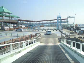 熊本港可動式桟橋