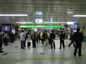 ＪＲ仙台駅ビル３階・東北新幹線中央口