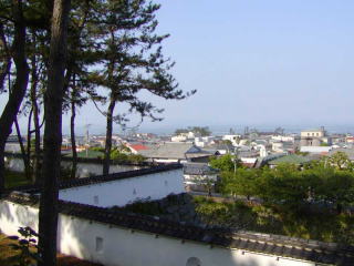 島原城からの眺望