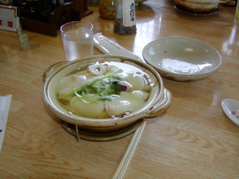 長崎県島原市「姫松屋」の具雑煮